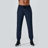 Pantalons de sport pour hommes avec poches zippées, pantalons de jogging légers, pantalons de sport à séchage rapide pour l'entraînement