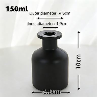 Flacon noir mat 150 ml, 56 unités/carton