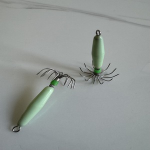 Móc câu mực bạch tuộc chắc chắn phát sáng 12 móc dù dùng câu biển và sông kèm mồi váy mực - Product Image 4