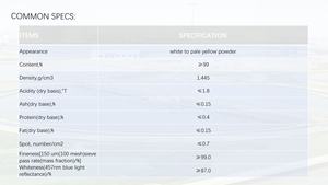 [HOSOME] Adhésif écologique prégélatinisé d'amidon de maïs pour les produits en papier Force de liaison élevée CAS 9005 - Product Image 3