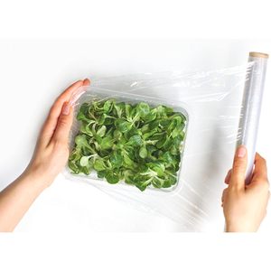 Cling Wrap 300 Sq Ft Non Pvc Plastic Food <b>Storage</b> <b>Microwave</b> Safe Kitchen Use - Product Image 5
