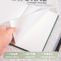 Carnet de notes A5 à motif litchi, agenda de bureau d'entreprise, bloc-notes en PU souple de haute qualité, reliure sans fil, logo personnalisé