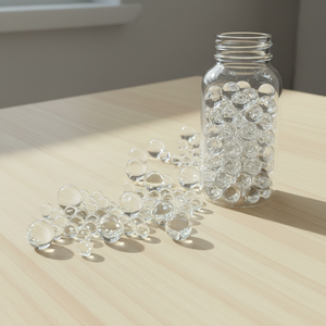 <span class=keywords><strong>Perles</strong></span> de verre transparentes haute clarté sans trou, sphères solides rondes pour remplissage de vase, artisanat DIY, décoration de centre de table de mariage - Product Image 2