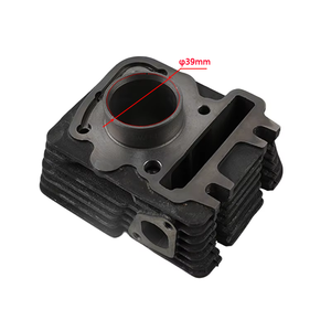 39 mm gang Piston xi lanh cho <span class=keywords><strong>Piaggio</strong></span> <span class=keywords><strong>Zip</strong></span> 50 Typhoon, Aprilia Scarabeo 50 tự do Primavera <span class=keywords><strong>50cc</strong></span> 4T SCOOTER Bộ phận động cơ - Product Image 2