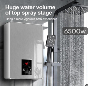 Chauffe-eau électrique <span class=keywords><strong>à</strong></span> chauffage instantané pour la maison, chauffe-eau rapide pour la douche <span class=keywords><strong>à</strong></span> température constante, idéal pour la location - Product Image 3
