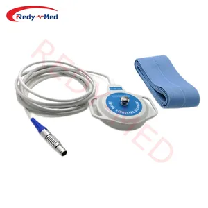Silicon Fetal Transducer Ultrasonic Doppler Probe For Pregnant, Huntleigh TOCO Transducer/Probe For BD4000XS