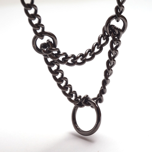 Collar de Cadena Martingale de Acero Inoxidable Color Oro Rosa, Estilo Nuevo y Ecológico, para Perros Pequeños - Product Image 1