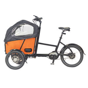 Bafang-Tricycles électriques à moteur central de 250 watts, vélo cargo électrique à <span class=keywords><strong>3</strong></span> <span class=keywords><strong>roues</strong></span> pour la famille - Product Image 1