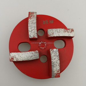 Outils en pierre de 100mm disque de meulage disque de meulage en acier disque de meulage en acier inoxydable pour béton pour rectifieuse de sol en Chine - Product Image 4