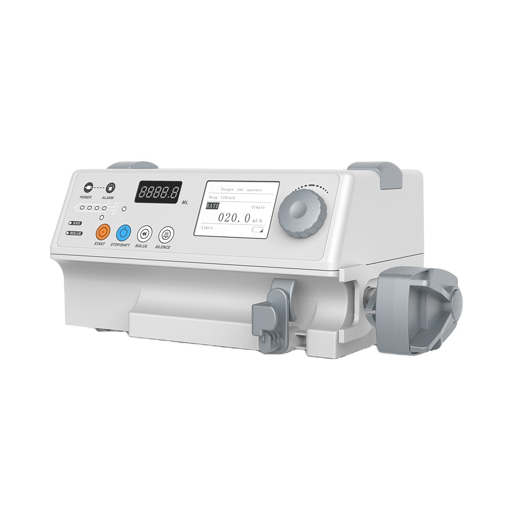 Syringe pump medical syringe pump single channel portable syringe pump