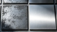 Polisseuse à plat en métal de haute qualité, machine à chanfreiner et à ébavurer les pièces métalliques pour l'acier inoxydable et l'aluminium