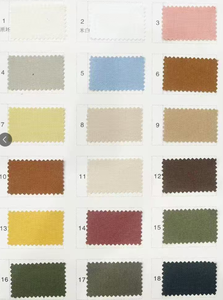 Tissu en coton lavé, vente en gros d'usine, stock disponible, tissé uni, 100% coton, <span class=keywords><strong>popeline</strong></span>, toile pour vêtements de travail et uniformes - Product Image 4