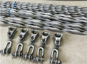 Khớp nối đầu cuối dạng ống thép bọc thép định hình sẵn Dingcheng/ Khớp nối đầu cuối dạng ống thép bọc thép/ Thanh thép bọc thép định hình sẵn cho cáp điện xoắn ốc - Product Image 4