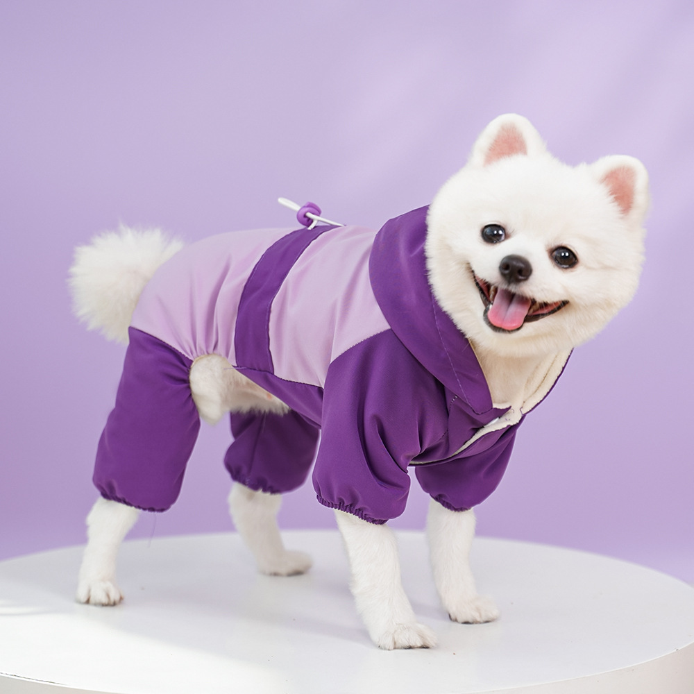Coupe-vent 437 violet clair/violet foncé