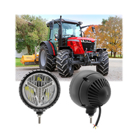 Phares LED ECE R7 R112 R10 ronds de 5.5 pouces pour phare LED Massey Ferguson 41W Hi/Lo Beam