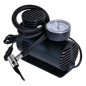 Draagbare Mini 12V Auto Luchtcompressor Elektrische Bandenpomp 10L/MIN Luchtstroom 8-12MIN Opblaastijd 30W Vermogen Metaal Kunststof - Product Image 2