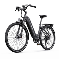 Vélo de banlieue électrique Reliago OT05 Pro 36V 250W 700C avec batterie au lithium, cadre en aluminium, freins à disque hydrauliques 7 vitesses