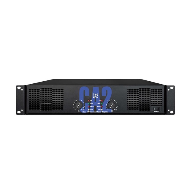 YLW-CA2 Professional Audio Sound Stereo Power Amplifier 2 Channels 180W 2U for Karaoke Speaker Subwoofer Home Outdoor Activity