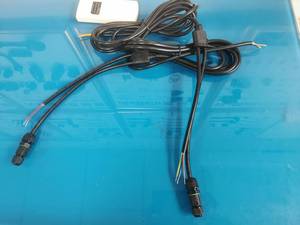 Y tipo rame nucleo cavo 1 in 2 con PG9-3pin IP67 10A 300V-500V PVC nero 3m lungo 3x1 mm2 per esterno & LED di potenza - Product Image 2