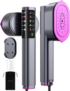 เตารีดไอน้ำแบบดิจิตอล OEM แบบมือถือ พร้อมหัวหมุนได้สำหรับรีดผ้า - Product Image 1