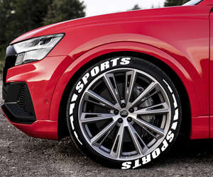 3D 車用タイヤレターステッカー 装飾スポーツストライプ 2タイヤ用 DIYスタイリング 自動車・オートバイ用 タイヤホイールラベルステッカー - Product Image 5