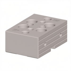 Mordaza móvil de nervaduras lisas para mordazas modulares superiores - Product Image 2