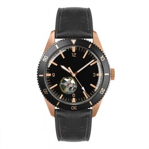Montre-bracelet automatique pour homme avec verre minéral bombé 10 ATM OEM - Product Image 2