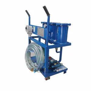 Machine de filtre à huile de système de nettoyage d'huile FUOOTECH pour huile d'engrenage/huile hydraulique/huile moteur