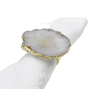 Metal Luxury Wedding Napkin <b>Rings</b> Stocked for Dinner Table - Product Image 1