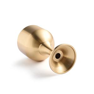 Taza de Latón Dorado Lisa con Logotipo Personalizado de Diseño Clásico y Alta Calidad - Product Image 6