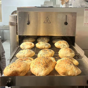 Horno transportador de hamburguesas eléctrico de encimera rápido ajustable comercial de alta capacidad - Product Image 4