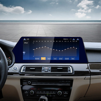 STWEI Android 15 Nouveau Écran Anti-Reflet Lumière Bleue Compatible Tableau de Bord BMW Série 7 F01 F02 CarPlay Sans Fil Android Auto