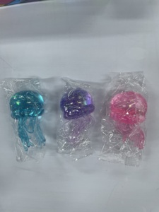 ของเล่นแมงกะพรุนแบบล้างทำความสะอาดได้ ของเล่นเสริมพัฒนาการทางประสาทสัมผัส เป็นมิตรกับสิ่งแวดล้อม ช่วยลดความวิตกกังวล ของเล่นน้ำแบบค่อยๆ คืนตัว สำหรับใช้ในบ้าน - Product Image 6