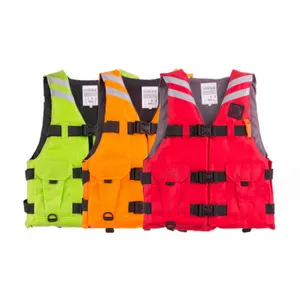 Factory OEM Marine Professional Portable Rescue Equipment Buoyant Swimming Water Park Play Foam Life Jacket Vest