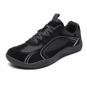 Nouvelle conception, chaussures de danse décontractées légères en cuir <span class=keywords><strong>vegan</strong></span> PU, édition large, lacets, chaussures de skate décontractées pour hommes et femmes - Product Image 6