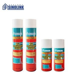 SINOLINK 750 Multipurpose Expandable PU Foam Insulation <strong>Sealant</strong> <strong>Spray</strong> for Window - Product Image 5