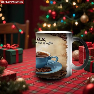 Taza de Cerámica Personalizada que Cambia de Color, Taza para Beber de 11 oz, Diseño Personalizado, Taza Sensible al Calor - Product Image 2