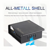 Switch PoE Industrial con IA, 8 Puertos Gigabit 1000Mbps RJ45, IP66 Resistente a la Lluvia, Metálico para Exteriores, IEEE 802.3af/at, Plug&Play, Red Inteligente QoS