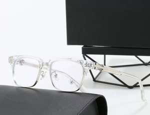 Nouvelles lunettes de soleil tendance pour hommes et femmes, au style rétro et haut de gamme, avec verres plats anti-lumière bleue. - Product Image 5