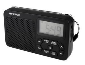 Radio Tascabile AM/FM di Facile Utilizzo con Display LCD per Anziani - Product Image 3