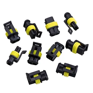 Cymanu Ip68 Rohs Pbt Krimp Koperlegering Auto Connect Draad Vertinde Butt Plug Terminal Voor Auto-Voertuig Connectoren