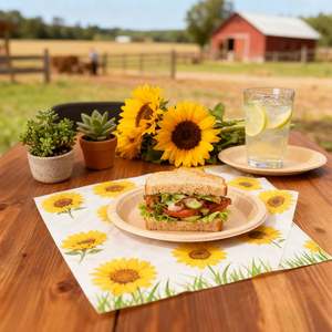 <b>Grease</b> Resistant Hamburger Chicken Roll Sandwich Rice Ball Wax Paper - Product Image 5