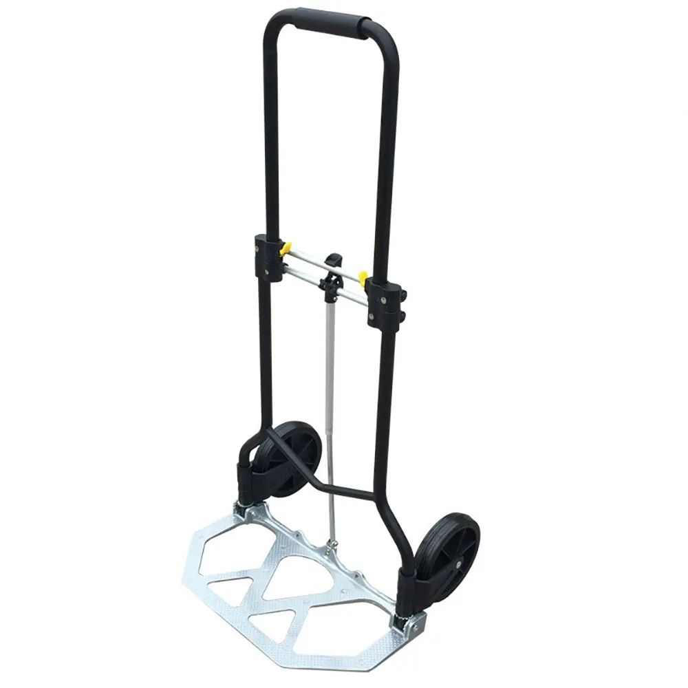 folding aluminium hand trolley with 2 wheels from china factory