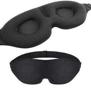 <span class=keywords><strong>Masque</strong></span> de sommeil 3D en mousse à mémoire de forme premium pour hôtel, compagnie aérienne, spa, design occultant, sans pression, pour voyage, sieste, relaxation - Product Image 2