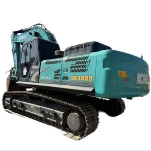 Kobelco Sk350D 36 tonnes jaune pelle sur chenilles pelle Flexible utilisation rapide moteur pompe à moteur engrenage noyau composants 1 an de garantie - Product Image 1