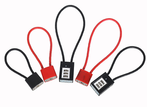 JDL915Q Jucro - Candado de <span class=keywords><strong>Cable</strong></span> de Alta Calidad para Muebles, con Gatillo de Alambre Reajustable Multicolor, para Exteriores, con <span class=keywords><strong>Cable</strong></span> de 5 mm - Product Image 2