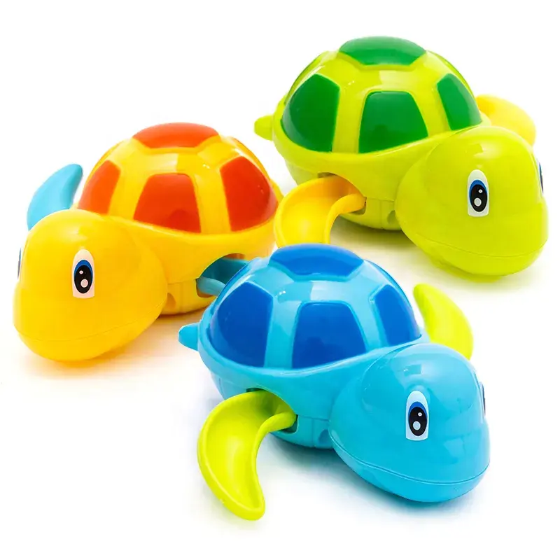 Turtle Bath Toys Wind Up Diver Bath Toy Swimming Floating Turtle Swim and Crawl Wind Up baby bath toy