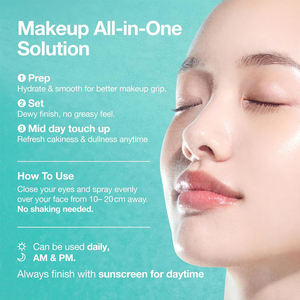 Sérum facial hydratant en spray OEM PDRN Collagen Glow, brume pour le visage à l'acide hyaluronique, fini éclatant comme du verre, soin repulpant et raffermissant instantané - Product Image 5