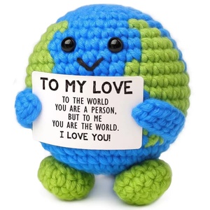 Muñeca de Ganchillo Hecha a Mano con Forma de Globo, Regalo de Masaje de Apoyo Emocional para el Día de la Madre, Cumpleaños y Festividades - Product Image 5