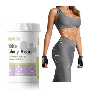 Comprimés de fibres alimentaires à base d'extrait de haricots blancs naturels Dismok OEM, pilules détoxifiantes amincissantes pour adultes, hommes et femmes, perte de poids - Product Image 1